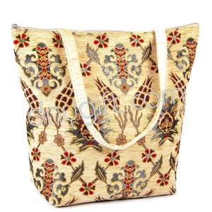 Authentic Turkish Kilim Designed Beach Arm Bag 2214-0416