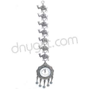 Turkish Wall Hanging Evil Eye Watch With 7 Camel
