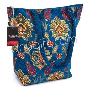 Authentic Turkish Kilim Designed Beach Arm Bag 2214-0409