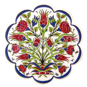 Turkish Trivet In Daisy Shape 13