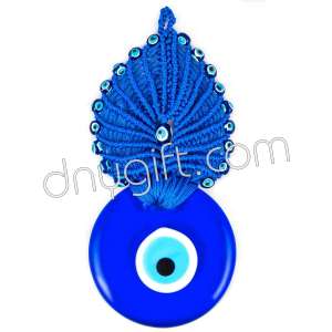 Peacock Macrame Evil Eye Wall Hangin Ornamen no:3