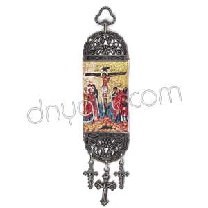 5 Cm Woven Religious Tapestry Wall Hanging Orthodox Catholic Icon 55