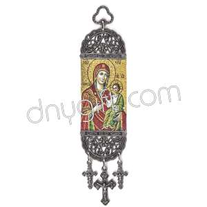 5 Cm Woven Religious Tapestry Wall Hanging Orthodox Catholic Icon 63