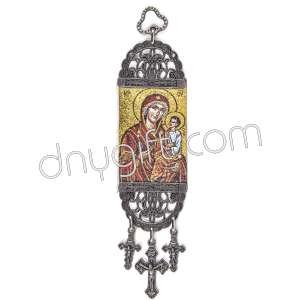 30 Cm Woven Religious Tapestry Wall Hanging Orthodox Catholic Icon 75