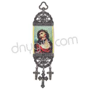 5 Cm Woven Religious Tapestry Wall Hanging Orthodox Catholic Icon 87