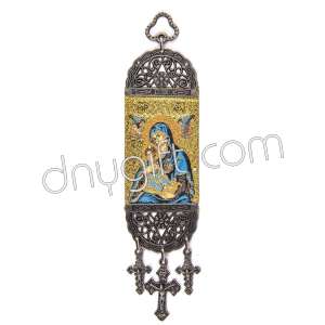 11 Cm Woven Religious Tapestry Wall Hanging Orthodox Catholic Icon