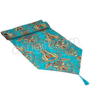 40x180 Turkish Patterned Big Tulips Runner