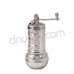 Coffee & Pepper Grinder Mill Silver