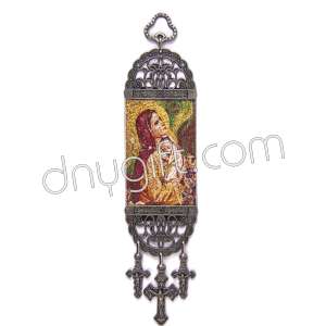 10 Cm Woven Religious Tapestry Wall Hanging Orthodox Catholic Icon 95