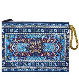 Woven Traditional Turkish Designed Passport Case With Zipper