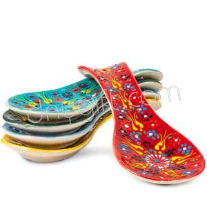 Turkish Ceramic Spoon Rest 