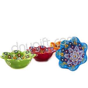 Daisy Design Ceramic Turkish  Bowl  5 Cm
