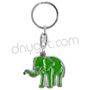 Metal Elephant Turkish Keychain