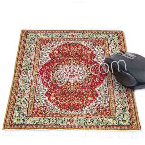Miniature Turkish Carpet Woven Mouse Pad