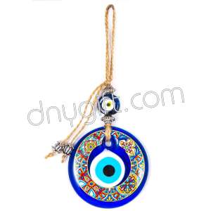 Turkish Patterned Evil Eye Wall Hanging Ornament No 3