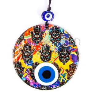 12 Cm Turkish Glass Evil Eye Ornament12 Cm Turkish Glass Evil Eye Ornament