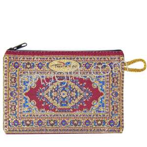 Woven Turkish Carpet Patterned Wallet 481