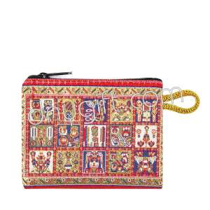 Turkish Patterned Mini Woven Wallet 065