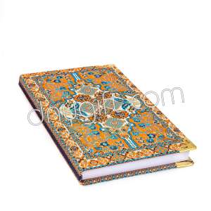 Small Size Turkish Carpet Designed Woven Notebook