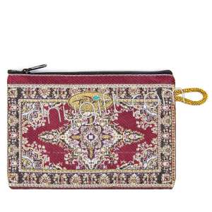 Miniature Turkish Carpet Designed Woven Wallet