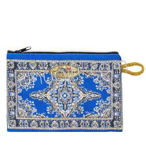 Miniature Turkish Carpet Designed Woven Wallet