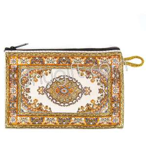 Miniature Turkish Carpet Designed Woven Wallet