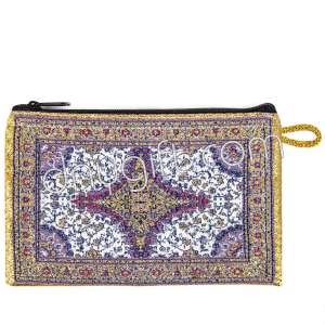 Miniature Turkish Carpet Designed Woven Wallet