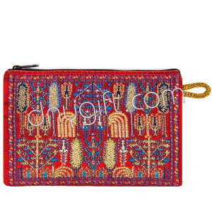 Miniature Turkish Carpet Designed Woven Wallet