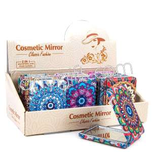 Makyaj Aynası Kare Taşlı