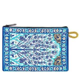 Çini Desenli Dokuma Cüzdan 651