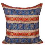 70x70 cm Curled Kilim Designed Cushion Cover