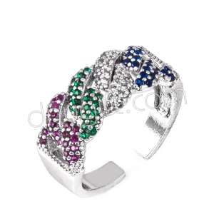 Zirkon Taşlı Yüzük