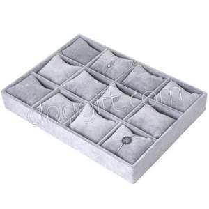 Yastıklı Bileklik Tablası Büyük Gri