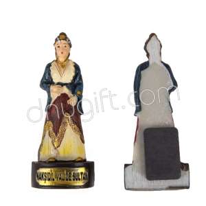 Polyester Nakşıdil Valide Sultan Magnet KM702