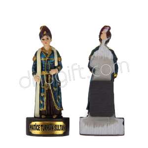 Polyester Hatice Turhan Sultan Magnet KM702