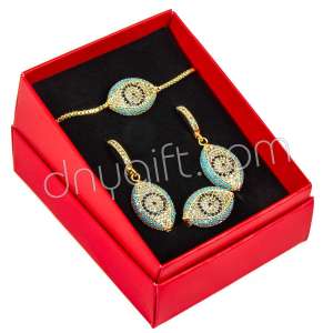 Zirkon Taşlı Takı Seti