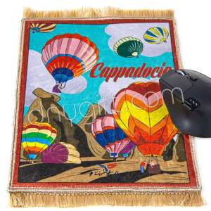 Dokuma Minyatür Halı Mousepad Kapadokya