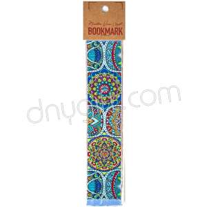 Miniature Turkish Carpet Woven Bookmark