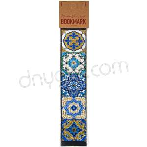 Miniature Turkish Carpet Woven Bookmark