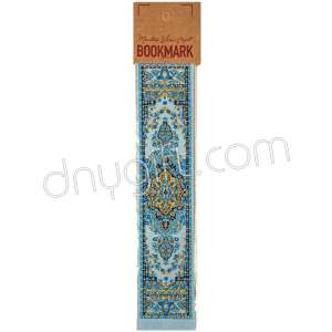 Miniature Turkish Carpet Woven Bookmark