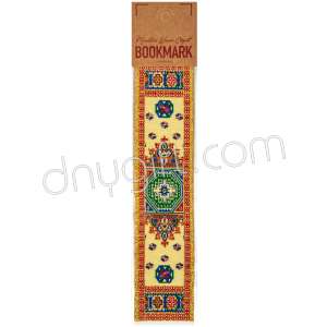 Miniature Turkish Carpet Woven Bookmark