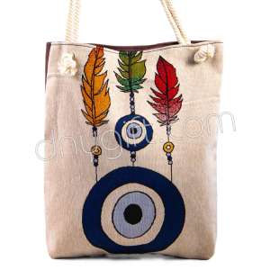 Düş Kapanı Desenli Heybe Çanta