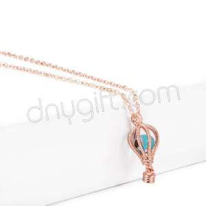 Zirkon Taşlı Nazar Balon Kolye