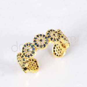 Zirkon Taşlı Nazarlı Yüzük