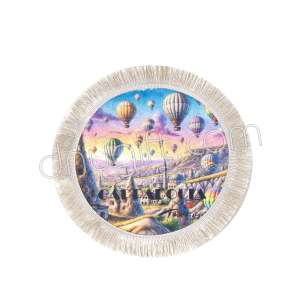 20x20 Dijital Baskı Halı Kapadokya