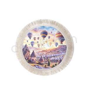 20x20 Dijital Baskı Halı Kapadokya