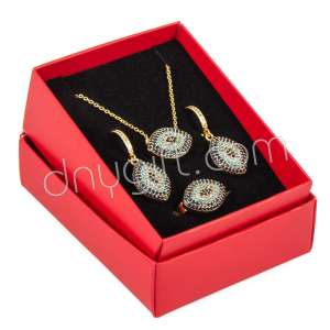 Zirkon Taşlı Takı Seti