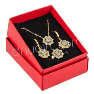 Zirkon Taşlı Takı Seti