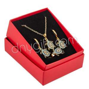 Zirkon Taşlı Takı Seti