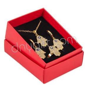 Zirkon Taşlı Takı Seti